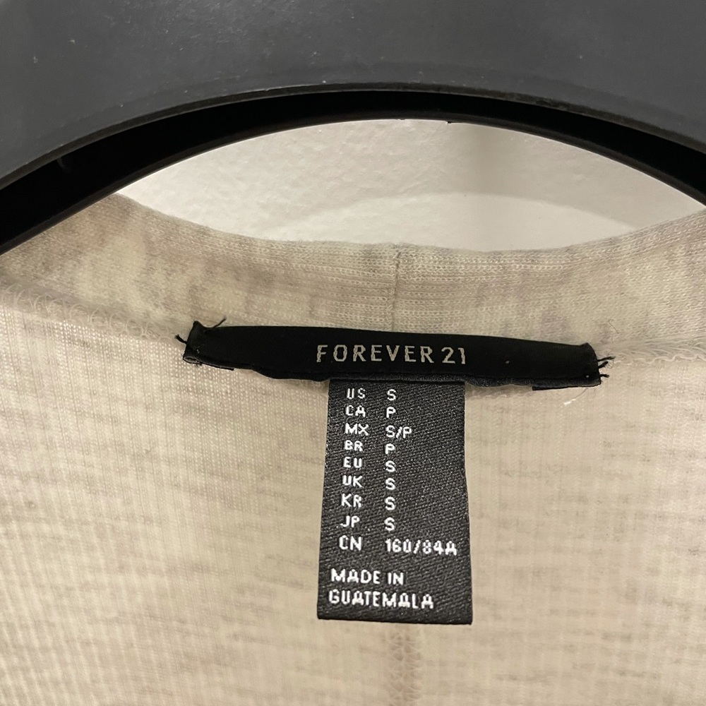 Womens forever 21 cream long cardigan small - Picture 3 of 4